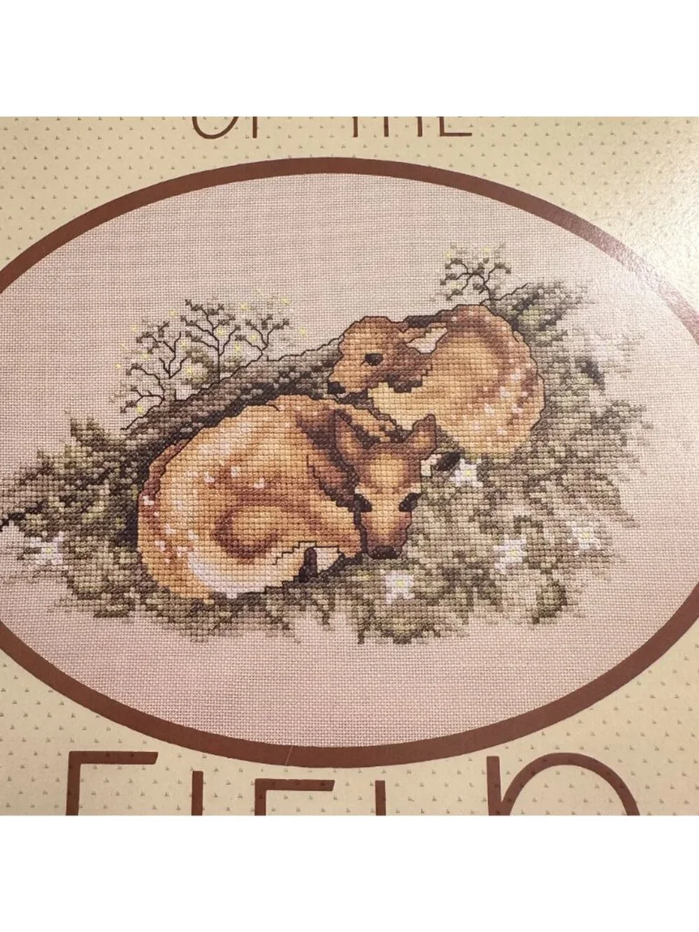 Flowers Of The Field Cross-Stitch Pattern Book 39 By Stoney Creek Book